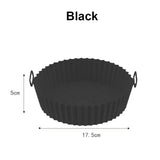 Air Fryer Silicone Liners Air Fryer Silicone Pot Reusable Silicone Air Fryer Liners Food Safe Non Stick Air-Fryer Accessories