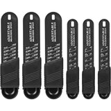 Adjustable Measuring Spoon Plastic Measuring Spoons Set with Adjustable Scale Kitchen Baking Tablespoon and Teaspoon Set JT576