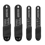 Adjustable Measuring Spoon Plastic Measuring Spoons Set with Adjustable Scale Kitchen Baking Tablespoon and Teaspoon Set JT576