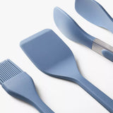 3Pc Silicone Mini Turner Basting Brush and Tongs Set - Figmint