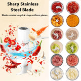 320Ml Garlic Masher Crusher Electric Kitchen Food Chopper USB Portable Meat Grinder Vegetable Chopper for Kitchen Gadgets