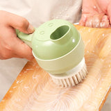 5 in 1 Portable Handheld Electric Vegetable Cutting Machine, Electric Vegetable Cutter, Multi-Functional Vegetable and Fruit Electric Cutting and Shredding Machine, Choppers