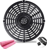 Air Fryer Replacement Grill Plate for Powerxl Gowise 5QT Air Fryers, Premium round Nonstick Air Fryer Grill Pan, Air Fryer Crisper Plate, Air Fryer Insert, Air Fryer Rack, Dishwasher Safe