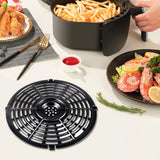 Air Fryer Replacement Grill Plate for Powerxl Gowise 5QT Air Fryers, Premium round Nonstick Air Fryer Grill Pan, Air Fryer Crisper Plate, Air Fryer Insert, Air Fryer Rack, Dishwasher Safe