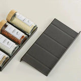 4 Layers Kitchen Spice Drawer Organizer Adjustable Spice Rack for Spice Jars Seasoning Bottles Cabinet Pantry Kitchen Organizer
